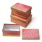 Value Pack of 12 Cosmopolitan Rectangular Box - Pink / 3 pc. Set